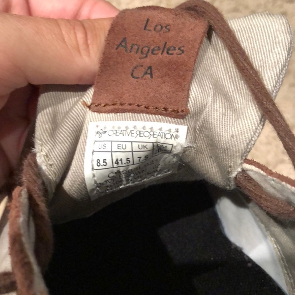 CREATIVE RECREATION MENS SNEAKERS SIZE 8.5 - Picture 5 of 6